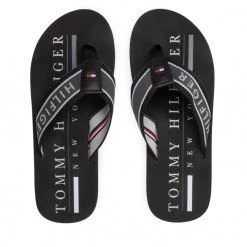 Homme Tongs Tommy Hilfiger - Martime Beach Sandal FM0FM03978 Black BDS Noir 13 Homme Tongs Tommy Hilfiger - Martime Beach Sandal FM0FM03978 Black BDS Noir -Tommy Hilfiger Soldes 08 0000209905267 st