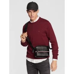 Accessoires Sacoche TOMMY HILFIGER - 1985 Pu Camera Bag AM0AM09259 BDS Noir -Tommy Hilfiger Soldes 10 8720117864570 mo