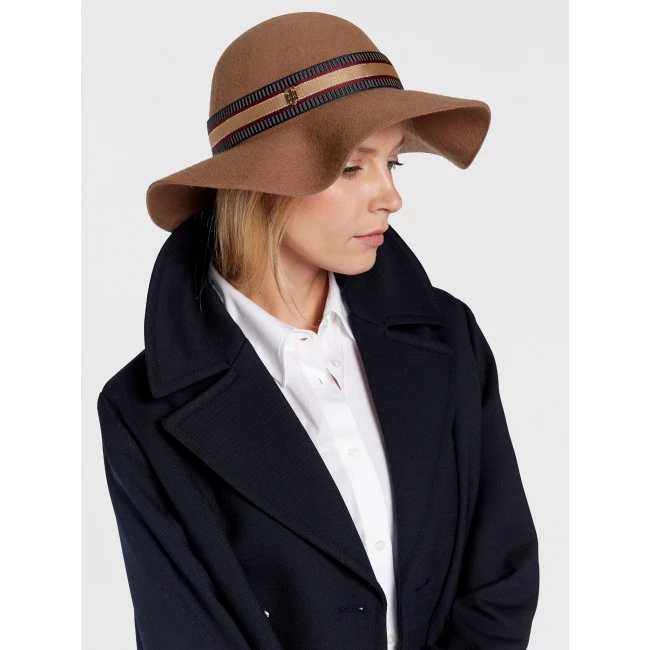 Accessoires Chapeau TOMMY HILFIGER - Luxe AW0AW13766 GW8 Marron 3 Accessoires Chapeau TOMMY HILFIGER - Luxe AW0AW13766 GW8 Marron