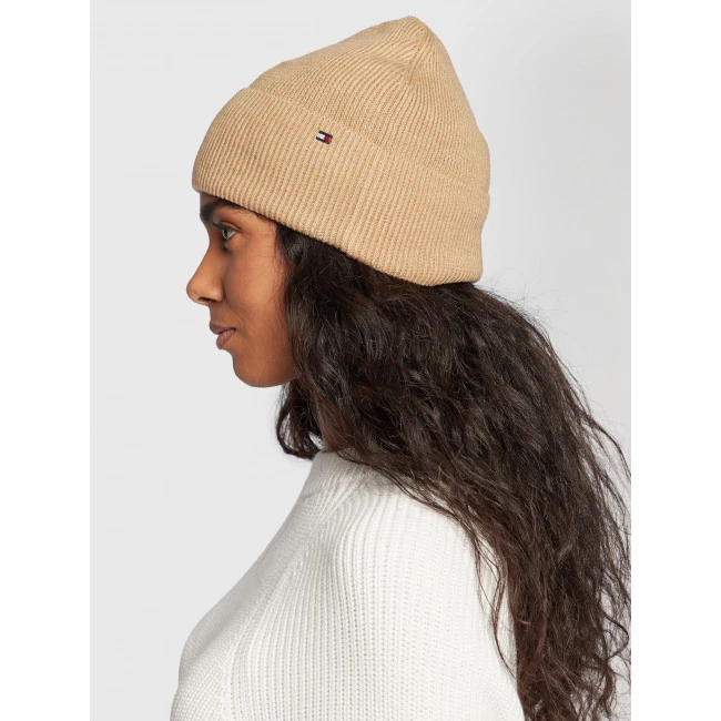 Accessoires Bonnet Tommy Hilfiger - Essential Flag AW0AW13819 GW8 Marron 5 Accessoires Bonnet Tommy Hilfiger - Essential Flag AW0AW13819 GW8 Marron – Image 3