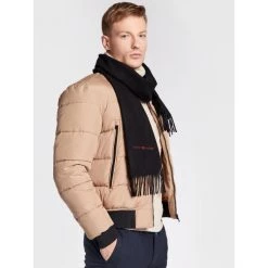 Accessoires Foulard TOMMY HILFIGER - AM0AM10373 BDS Noir -Tommy Hilfiger Soldes 11 8720641982702 kc