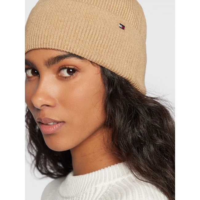 Accessoires Bonnet Tommy Hilfiger - Essential Flag AW0AW13819 GW8 Marron 4 Accessoires Bonnet Tommy Hilfiger - Essential Flag AW0AW13819 GW8 Marron – Image 2