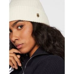 Accessoires Bonnet Tommy Hilfiger - Luxe Cashmere AW0AW13770 YBI Beige