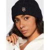 Accessoires Bonnet Tommy Hilfiger - Th Timeless Beanie AW0AW13827 DW6 Bleu Marine