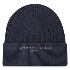 Accessoires Bonnet TOMMY HILFIGER - Horizon AM0AM10348 DW6 Bleu Marine
