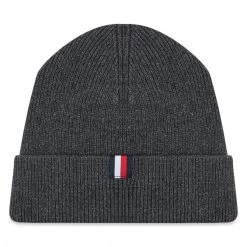 Accessoires Bonnet TOMMY HILFIGER - Uptown AM0AM07865 PA7 Gris -Tommy Hilfiger Soldes 21 8720115042390
