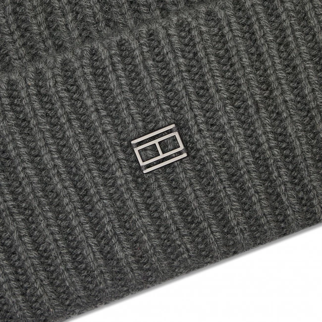 Accessoires Bonnet TOMMY HILFIGER - Elevated Plaque AM0AM10354 BC9 Gris 4 Accessoires Bonnet TOMMY HILFIGER - Elevated Plaque AM0AM10354 BC9 Gris – Image 2