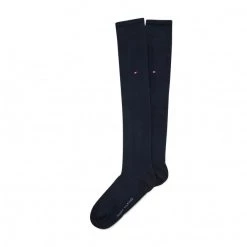 Accessoires Chaussettes Hautes Femme TOMMY HILFIGER - 443030001 Midnight Blue 563 Bleu Marine
