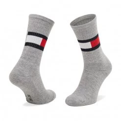 Accessoires Lot De 2 Paires De Chaussettes Hautes Unisexe Tommy Hilfiger - 394020001 Middle Grey Melange 758 Noir, Gris 11 Accessoires Lot De 2 Paires De Chaussettes Hautes Unisexe Tommy Hilfiger - 394020001 Middle Grey Melange 758 Noir, Gris -Tommy Hilfiger Soldes 8718824657974 2pack different 278