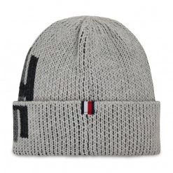 Accessoires Bonnet TOMMY HILFIGER - Heavy Knit AM0AM07880 P03 Gris -Tommy Hilfiger Soldes 8720115041027 0064