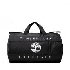 Accessoires Sac Tommy Hilfiger - Th X Tbl Ri Duffle AU0AU01239 BLK Noir -Tommy Hilfiger Soldes 8720115047135 05 plj