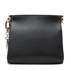 Sacs Sac à Main Tommy Hilfiger - Luxe Leather Flap Crossover AW0AW10376 BDS Noir -Tommy Hilfiger Soldes 8720115048170 08 pl