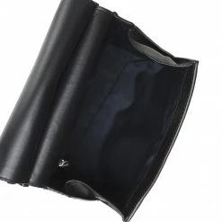 Sacs Sac à Main Tommy Hilfiger - Luxe Leather Flap Crossover AW0AW10376 BDS Noir -Tommy Hilfiger Soldes 8720115048170 09 pl