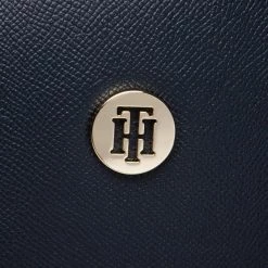 Sacs Sac à Main TOMMY HILFIGER - Honey Med Tote AW0AW10492 DW5 Bleu Marine -Tommy Hilfiger Soldes 8720115048798 03 mg kopia