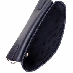 Sacs Sac à Main Tommy Hilfiger - Honey Flap Crossover AW0AW10820 DW5 Bleu Marine -Tommy Hilfiger Soldes 8720115110037 07 ks