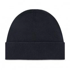 Accessoires Bonnet Tommy Hilfiger - Th Established AM0AM08274 DW4 Bleu Marine -Tommy Hilfiger Soldes 8720116102956 0003