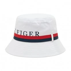 Accessoires Chapeau Tommy Hilfiger - Bucket AM0AM08285 YBR Blanc