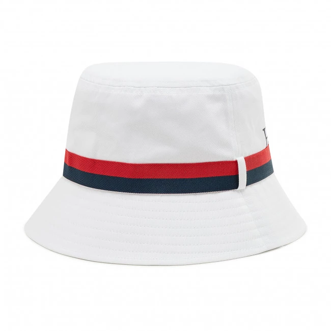 Accessoires Chapeau Tommy Hilfiger - Bucket AM0AM08285 YBR Blanc 6 Accessoires Chapeau Tommy Hilfiger - Bucket AM0AM08285 YBR Blanc – Image 4