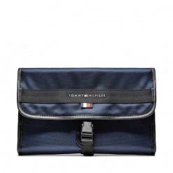 Accessoires Trousse De Toilette Tommy Hilfiger - Elevated Nylon Travel Washbag AM0AM08124 DW5 Bleu Marine