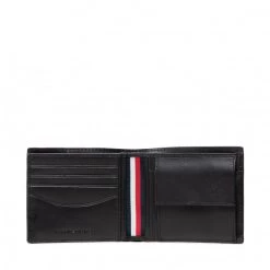 Accessoires Portefeuille Homme Grand Format Tommy Hilfiger - Business Cc And Coin AM0AM08131 BDS Noir -Tommy Hilfiger Soldes 8720116132557 03 ph