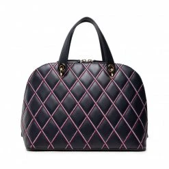 Sacs Sac à Main Tommy Hilfiger - Element Duffle Quilt AW0AW10952 BLU Bleu Marine -Tommy Hilfiger Soldes 8720116190021 06 ki