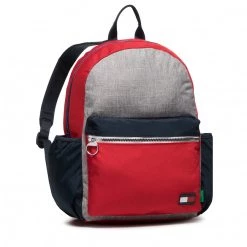 Accessoires Sac à Dos TOMMY HILFIGER - Kids Core Backpack Corp AU0AU01277 0GY Rouge, Bleu Marine -Tommy Hilfiger Soldes 8720116190311 01 mg kopia