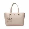 Sacs Sac à Main Tommy Hilfiger - Th Joy Tote Mix AW0AW10950 RA0 Beige