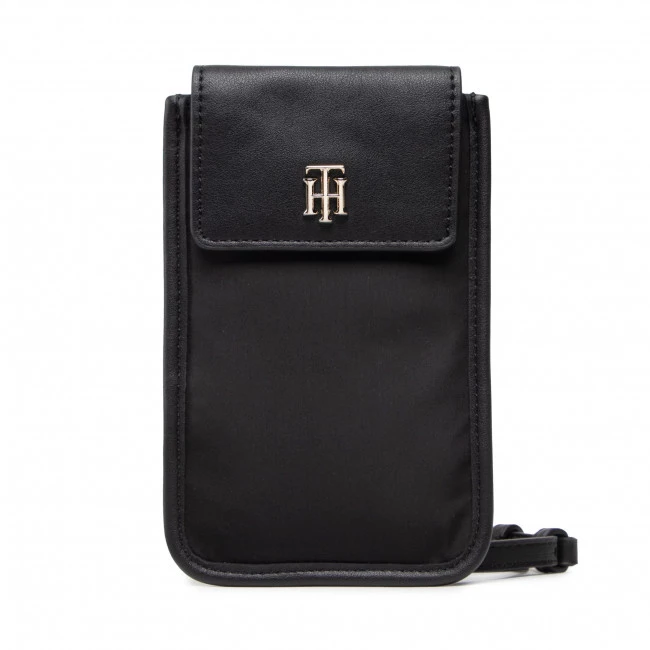Accessoires Étui Téléphone Portable Tommy Hilfiger - Cny Th Lock Phone Pouch AW0AW11158 BDS Noir 3 Accessoires Étui Téléphone Portable Tommy Hilfiger - Cny Th Lock Phone Pouch AW0AW11158 BDS Noir
