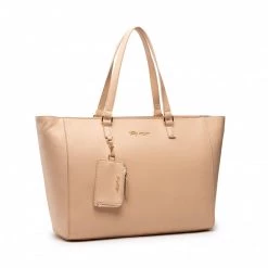 Sacs Sac à Main Tommy Hilfiger - Tommy Joy Tote AW0AW11759 ABR Beige -Tommy Hilfiger Soldes 8720116469530 01 sw