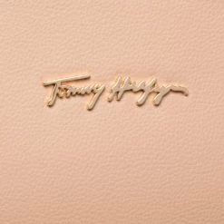 Sacs Sac à Main Tommy Hilfiger - Tommy Joy Tote AW0AW11759 ABR Beige -Tommy Hilfiger Soldes 8720116469530 04 sw