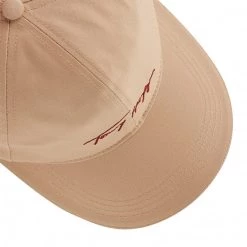 Accessoires Casquette Tommy Hilfiger - Iconic Signature Cap AW0AW11679 ABR Beige -Tommy Hilfiger Soldes 8720116486513 0242