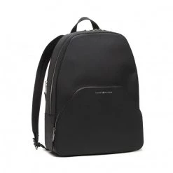Accessoires Sac à Dos Tommy Hilfiger - Business Leather Backpack AM0AM08458 BDS Noir -Tommy Hilfiger Soldes 8720116505863 01 kt