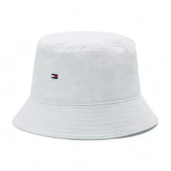 Accessoires Chapeau Tommy Hilfiger - Flag Bucket Hat AM0AM08273 YBR Blanc