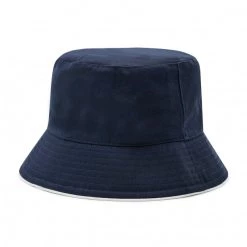 Accessoires Chapeau Tommy Hilfiger - Bucket Iconic Signature AW0AW11671 DW5 Bleu Marine -Tommy Hilfiger Soldes 8720116547290 0160