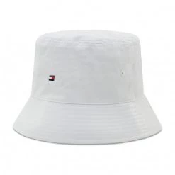 Accessoires Chapeau Tommy Hilfiger - Bucket Essential Flag AW0AW11673 YBR Blanc