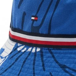 Accessoires Chapeau TOMMY HILFIGER - Soft Flag Bucket AM0AM08620 0GZ Bleu Marine -Tommy Hilfiger Soldes 8720116549928 0014