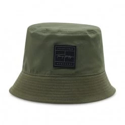 Accessoires Chapeau TOMMY HILFIGER - Modern Surplus Patch Bucket AM0AM08614 RBN Orange, Vert -Tommy Hilfiger Soldes 8720116550016 0233