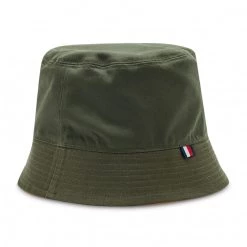 Accessoires Chapeau TOMMY HILFIGER - Modern Surplus Patch Bucket AM0AM08614 RBN Orange, Vert -Tommy Hilfiger Soldes 8720116550016 0234