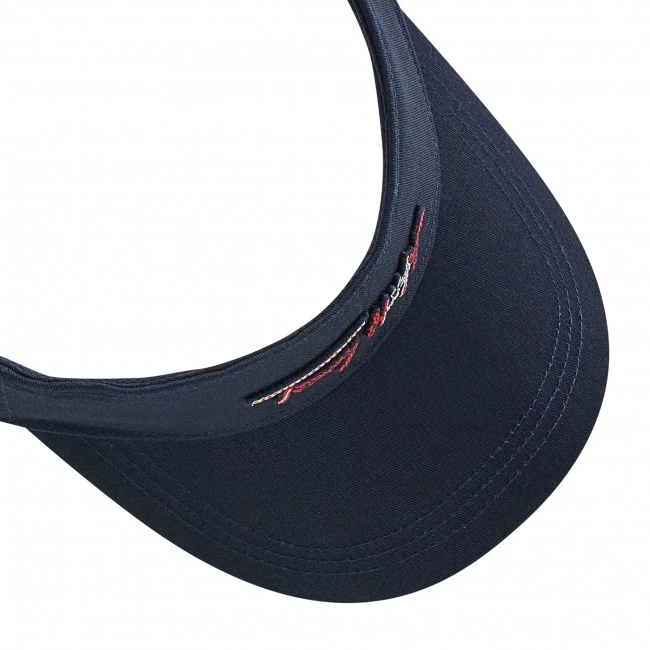 Accessoires Visière Tommy Hilfiger - Iconic Signature Visor AW0AW11680 DW5 Bleu Marine 7 Accessoires Visière Tommy Hilfiger - Iconic Signature Visor AW0AW11680 DW5 Bleu Marine – Image 5