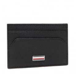 Accessoires Étui Cartes De Crédit TOMMY HILFIGER - Business Mini Cc Holder AM0AM08602 BDS Noir