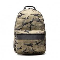 Accessoires Sac à Dos Tommy Hilfiger - Th Established Camo Backpack AM0AM08683 0H8 Vert