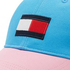Accessoires Casquette Tommy Hilfiger - Big Flag AU0AU01384 CY0 Multicolore -Tommy Hilfiger Soldes 8720116552249 0267