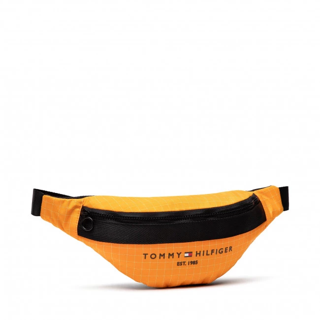 Accessoires Sac Banane Tommy Hilfiger - Th Established Crossbody AM0AM08680 SGH Noir, Orange 4 Accessoires Sac Banane Tommy Hilfiger - Th Established Crossbody AM0AM08680 SGH Noir, Orange – Image 2