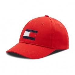 Accessoires Casquette Tommy Hilfiger - Big Flag AU0AU01393 XNL Rouge