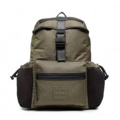 Accessoires Sac à Dos Tommy Hilfiger - Th Signature Flap Backpack AM0AM08685 0H7 Vert