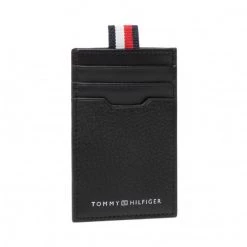 Accessoires Étui Cartes De Crédit TOMMY HILFIGER - Th Downtown Vertical Cc Holder AM0AM08587 BDS Noir