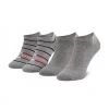 Accessoires Lot De 2 Paires De Chaussettes Basses Homme Tommy Hilfiger - 100002211 Mid Grey Melange 004 Gris
