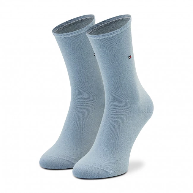 Accessoires Lot De 2 Paires De Chaussettes Hautes Femme TOMMY HILFIGER - 100001494 Blue 019 Beige, Bleu 4 Accessoires Lot De 2 Paires De Chaussettes Hautes Femme TOMMY HILFIGER - 100001494 Blue 019 Beige, Bleu – Image 2