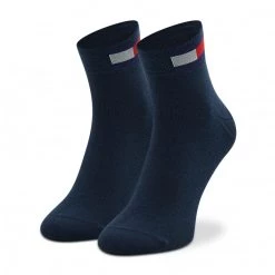 Accessoires Lot De 2 Paires De Chaussettes Basses Homme Tommy Hilfiger - 701218388 Navy 002 Bleu Marine -Tommy Hilfiger Soldes 8720245298223 2pack different 0231