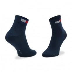 Accessoires Lot De 2 Paires De Chaussettes Basses Homme Tommy Hilfiger - 701218388 Navy 002 Bleu Marine -Tommy Hilfiger Soldes 8720245298223 2pack different 0232